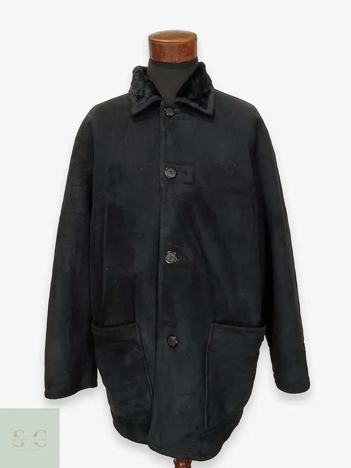 Chaquetón Estilo Shearling de Gamuza Sintética Milestone Talla XXL 1