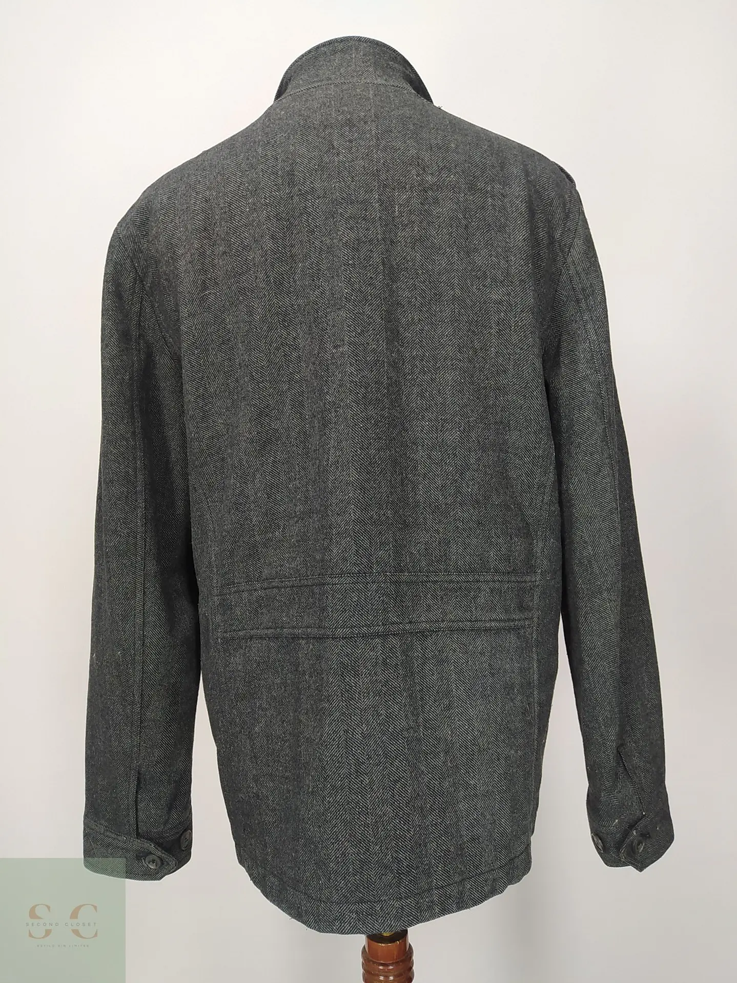 Chaqueta Field Style de Mezcla de Lana Espiga Dockers Talla ML 9