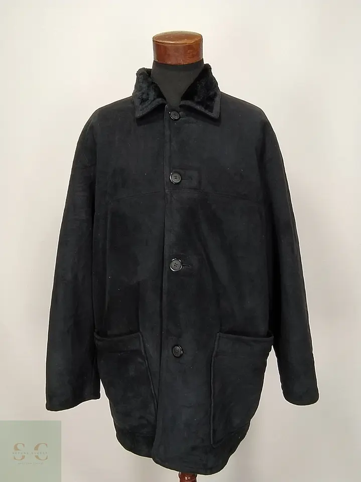 Chaquetón Estilo Shearling de Gamuza Sintética Milestone Talla XXL 2
