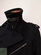 Abrigo Cruzado Peacoat Estilo Militar de Mezcla de Lana Diesel Talla L - Miniatura 4