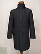 Abrigo Largo Plomo Estructurado con Cuello Alto Zara Talla SM - Miniatura 2