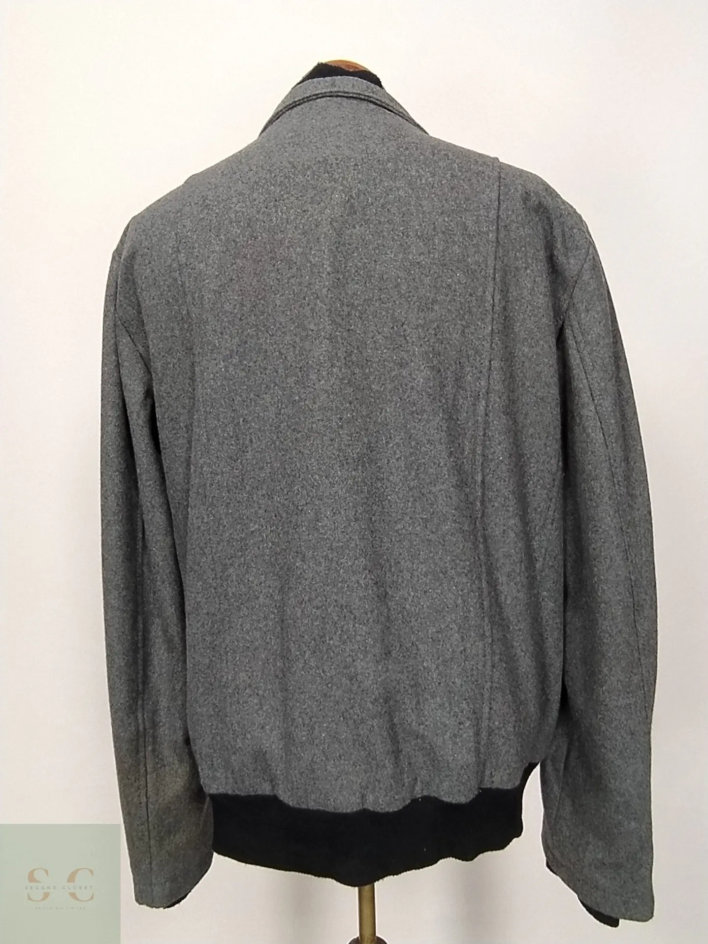 Chaquetón de Mezcla de Lana con Doble Cuello y Charloteras GUESS Talla 51 8