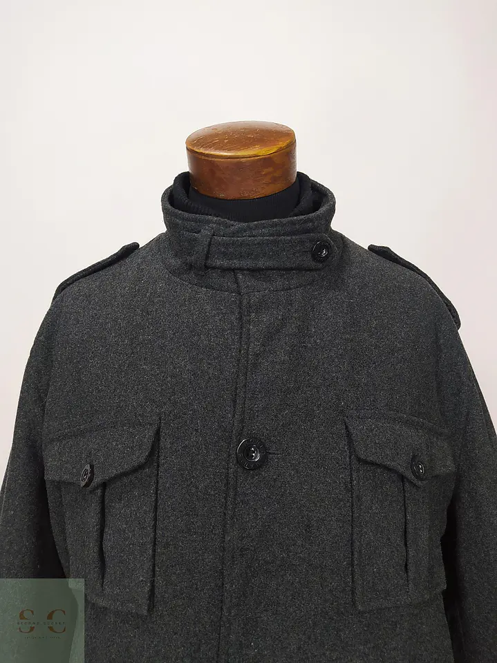 Chaquetón Estilo Utility Field Jacket Plomo Man's World Casual Talla 55 3