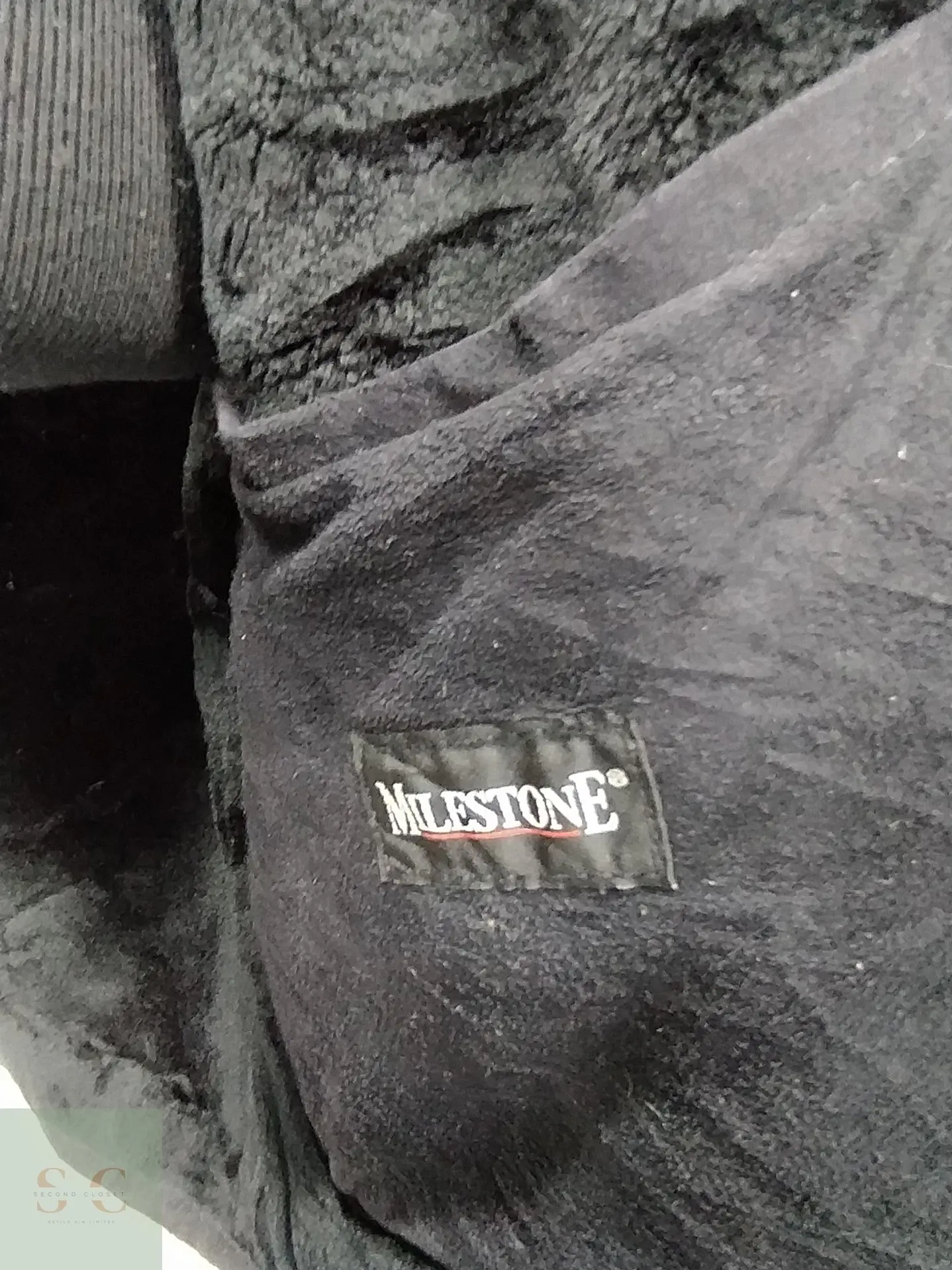 Chaquetón Estilo Shearling de Gamuza Sintética Milestone Talla XXL 6