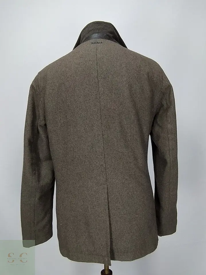 Abrigo Peacoat Cruzado de Lana Blend Michael Kors Talla SM 7