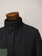 Abrigo Largo Plomo Estructurado con Cuello Alto Zara Talla SM - Miniatura 5