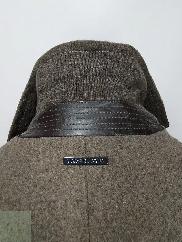 Abrigo Peacoat Cruzado de Lana Blend Michael Kors Talla SM 8