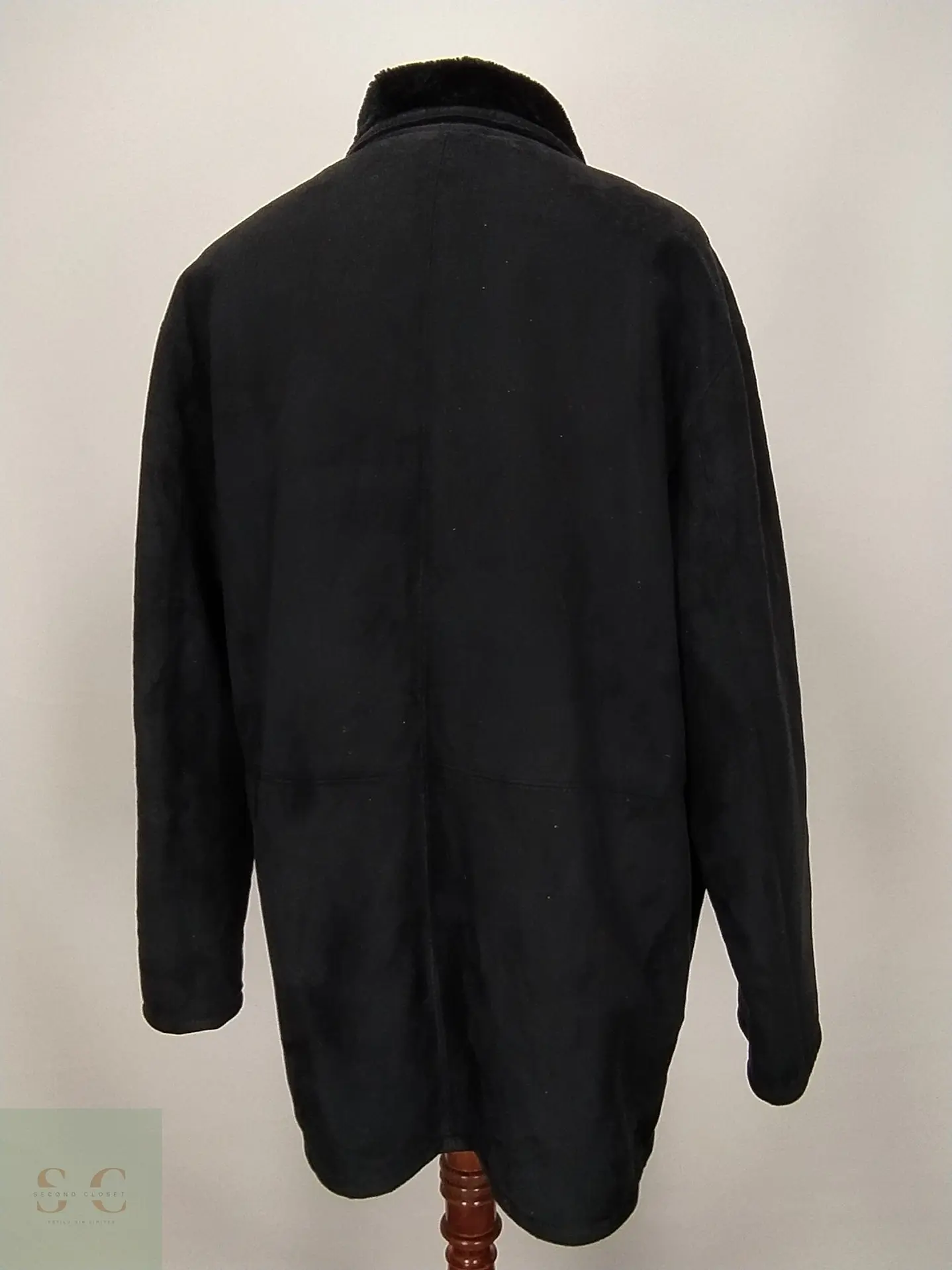 Chaquetón Estilo Shearling de Gamuza Sintética Milestone Talla XXL 8