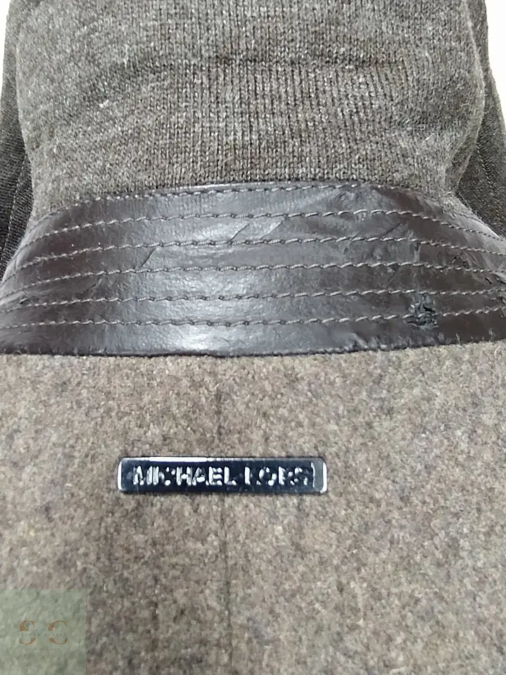 Abrigo Peacoat Cruzado de Lana Blend Michael Kors Talla SM 9