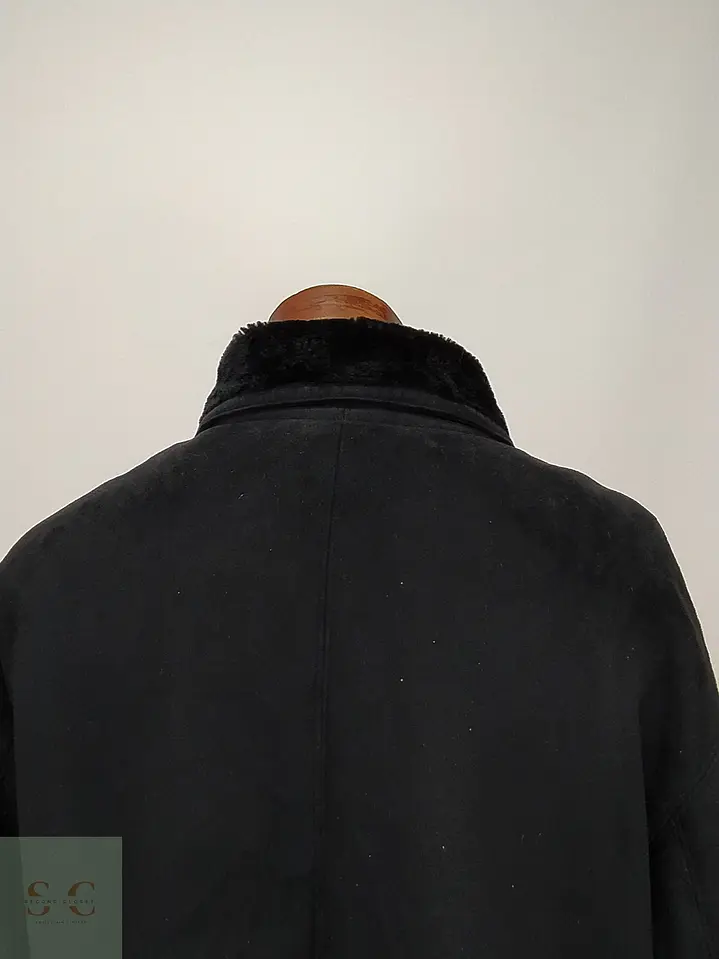 Chaquetón Estilo Shearling de Gamuza Sintética Milestone Talla XXL 9