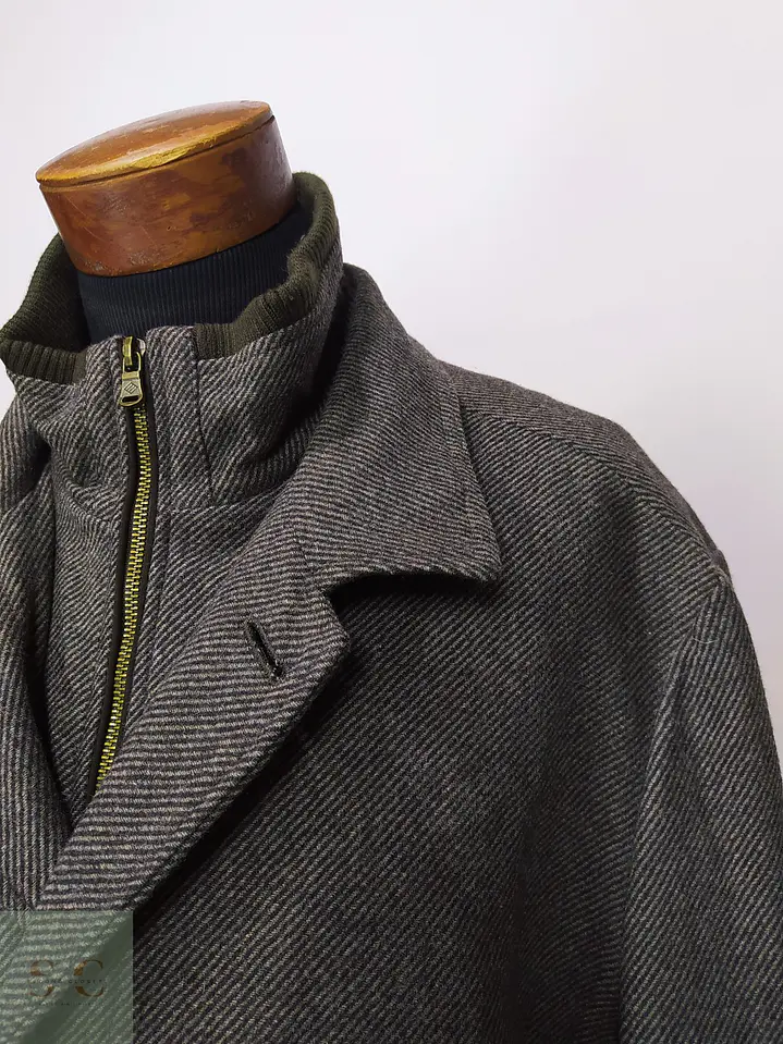 Abrigo 3/4 con Doble Cuello y Mezcla de Lana Joseph Abboud Talla 55 6
