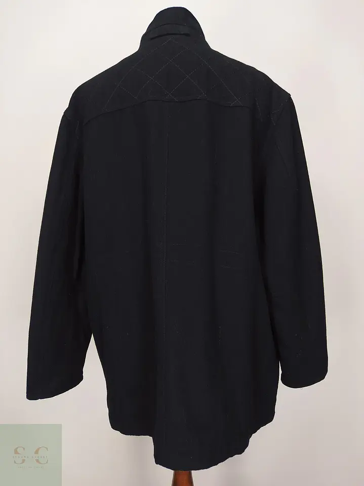 Chaquetón de Lana Blend Estilo Utility Field Jacket Angelo Litrico Talla 53 8