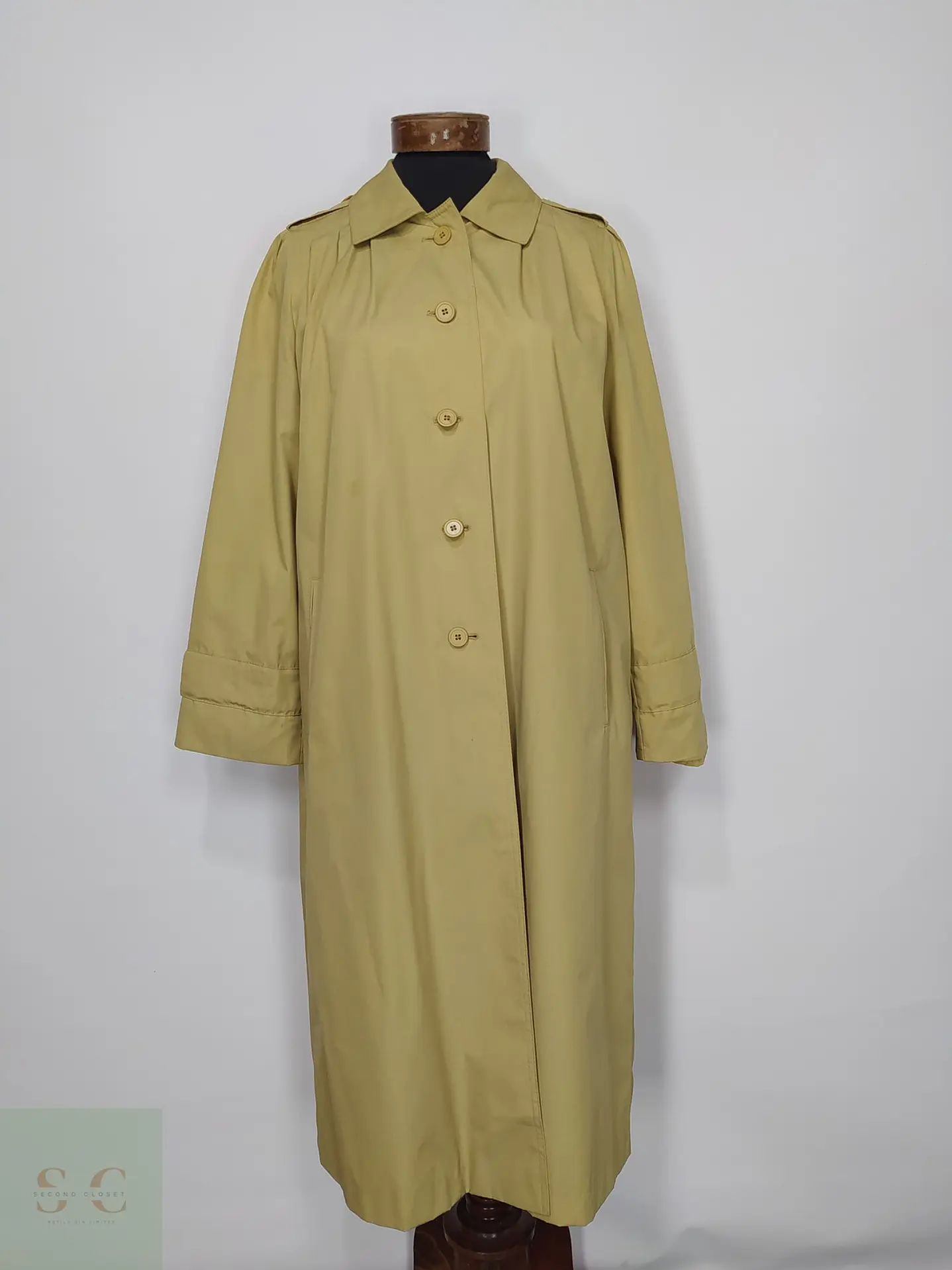 Trench Clásico Beige Petite Mademoiselle Made in Germany Talla SM 2