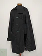 Trench Clásico Negro Doble Botonadura 1982 Talla L - Miniatura 5