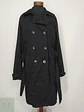 Trench Clásico Negro Doble Botonadura 1982 Talla L - Miniatura 8