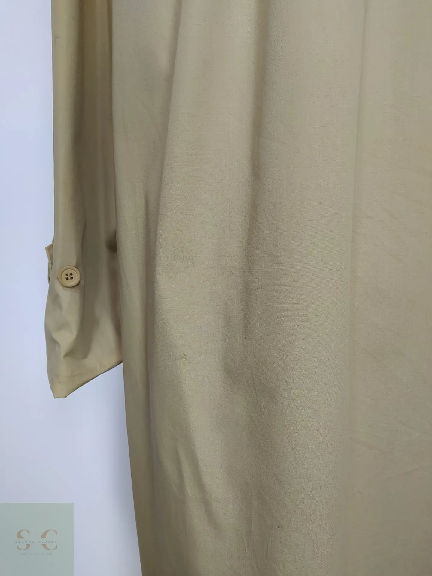 Trench Clásico Beige Petite Mademoiselle Made in Germany Talla SM 9