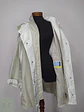 Trench Impermeable Blanco Perla Satinado con Capucha Thea Talla 2XL - Miniatura 7