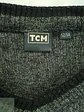 Suéter de Lana Merino con Diseño a Franjas y Escote en V TCM Talla LXL - Miniatura 3