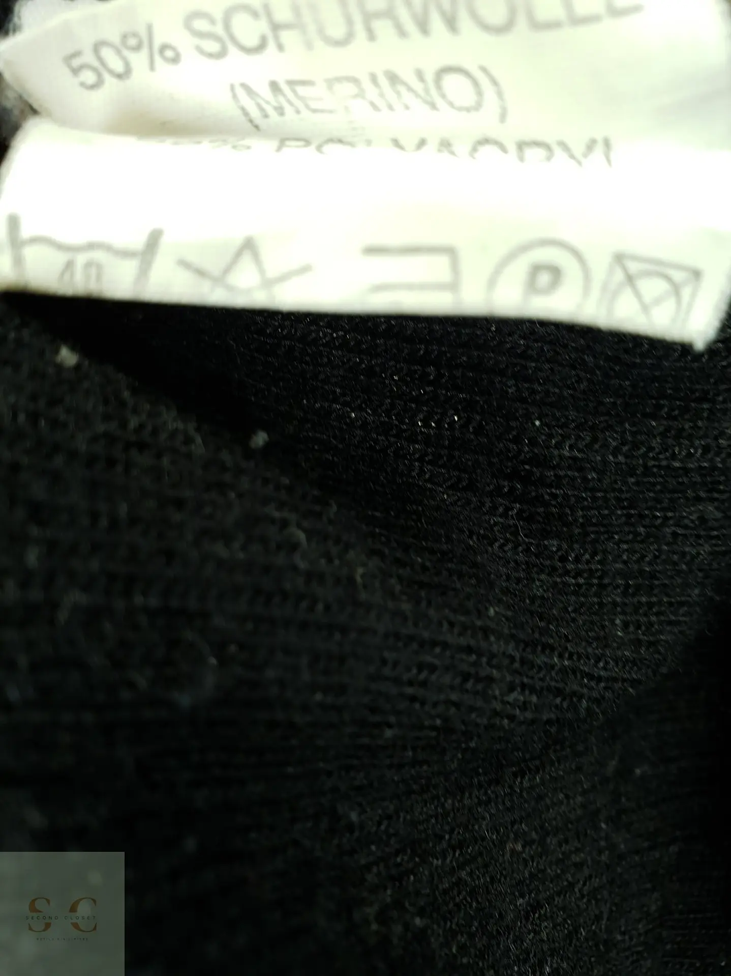 Suéter de Lana Merino con Diseño a Franjas y Escote en V TCM Talla LXL 4