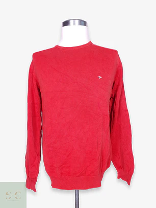 Suéter de Algodón Supersoft Cuello Redondo Fynch-Hatton Talla XL