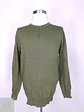 Suéter Estilo Henley Verde Olivo Coofandy Talla LXL - Miniatura 2