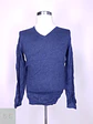 Suéter Cuello en V Azul Marino Celio Talla ML - Miniatura 2
