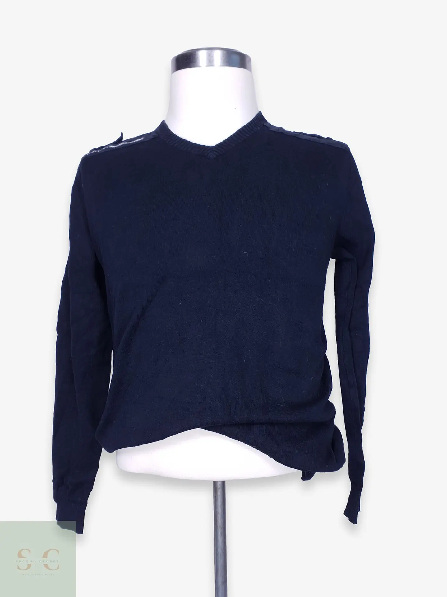 Suéter de Algodón Cuello en V Southern Menswear Talla ML 1