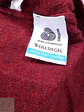 Suéter de Pura Lana Merino Extra Fina Cuello Redondo Burdeos Talla LXL - Miniatura 4