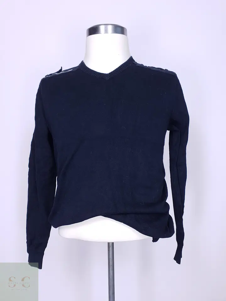 Suéter de Algodón Cuello en V Southern Menswear Talla ML 2