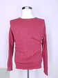 Suéter Cuello Redondo de Algodón Harbor J.Crew Rosado Talla SM - Miniatura 2