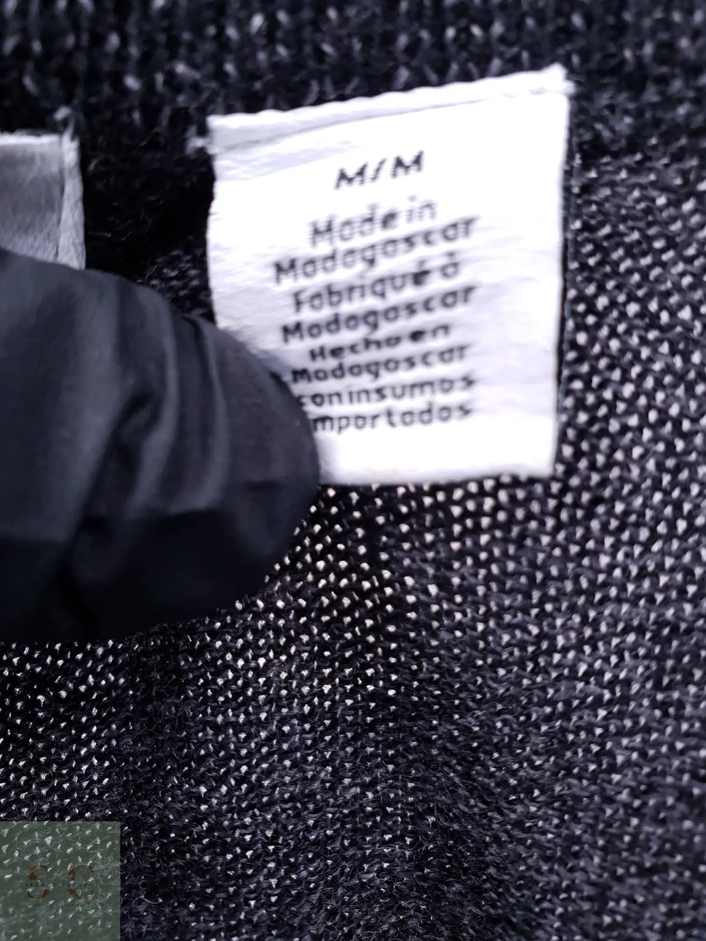 Suéter de Lana Merino Extra Fina con Medio Cierre Calvin Klein Talla ML 4