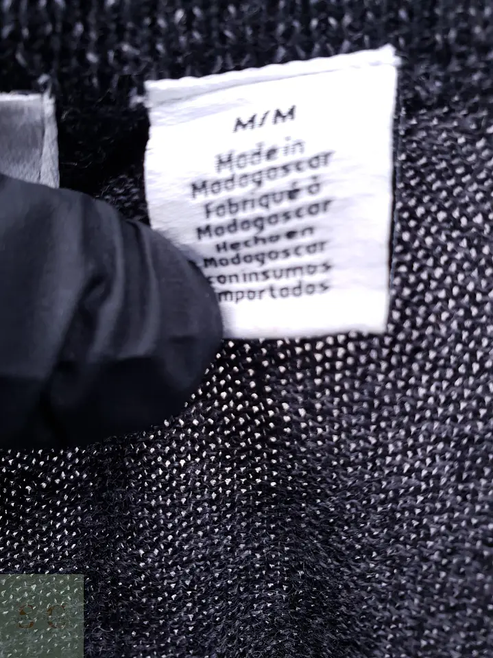 Suéter de Lana Merino Extra Fina con Medio Cierre Calvin Klein Talla ML 4