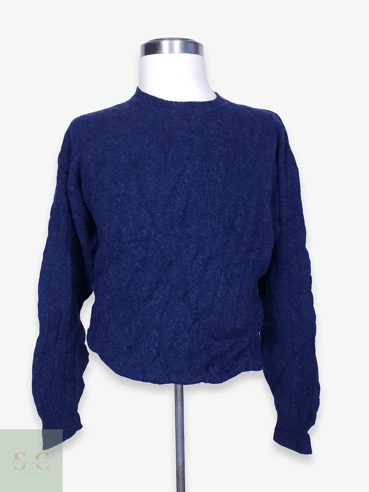 Suéter de 100% Lambswool Cuello Redondo McNeal Talla XXL 1