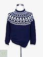 Suéter Estilo Nórdico Fair Isle The British Jumper Company Talla ML - Miniatura 1