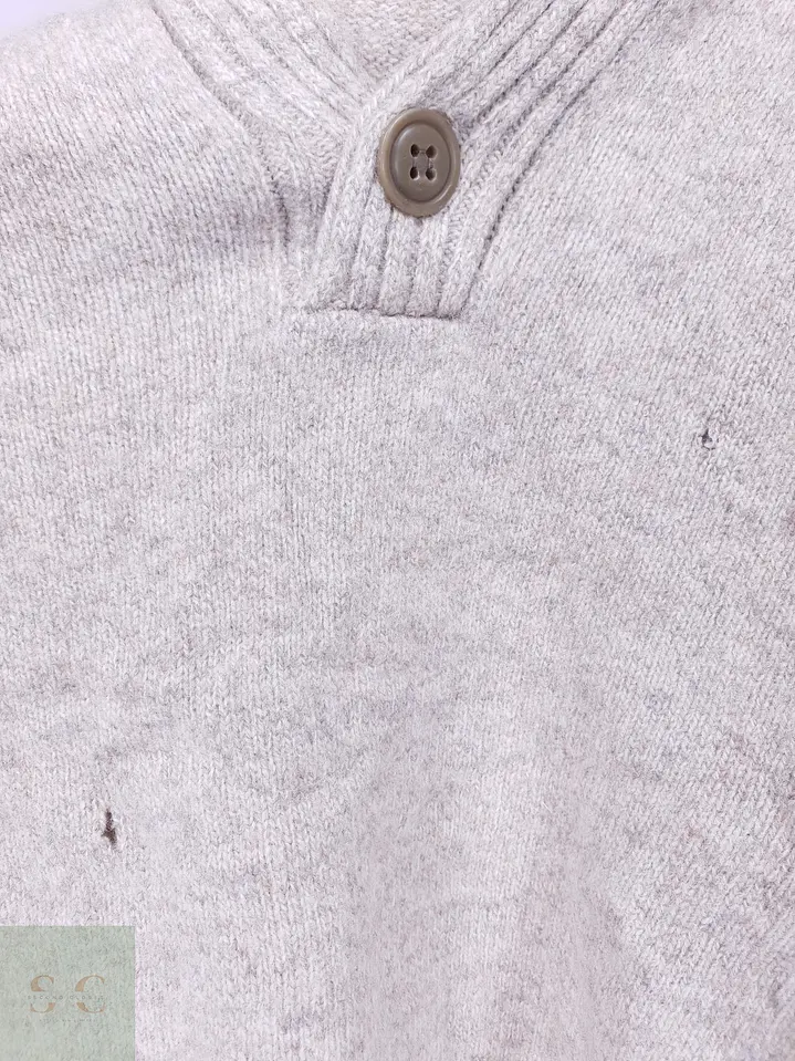 Suéter de Lana de Cordero con Cuello Chal J.Crew Talla SM 4
