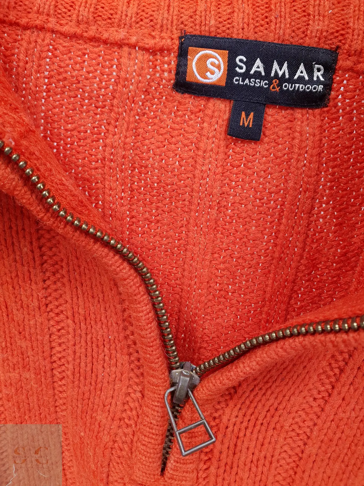 Suéter de Lana con Medio Cierre Samar Classic & Outdoor Talla ML 3
