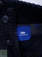Suéter a Rayas con Cuello Alto Cierre y Botones Clockhouse Talla L - Miniatura 3