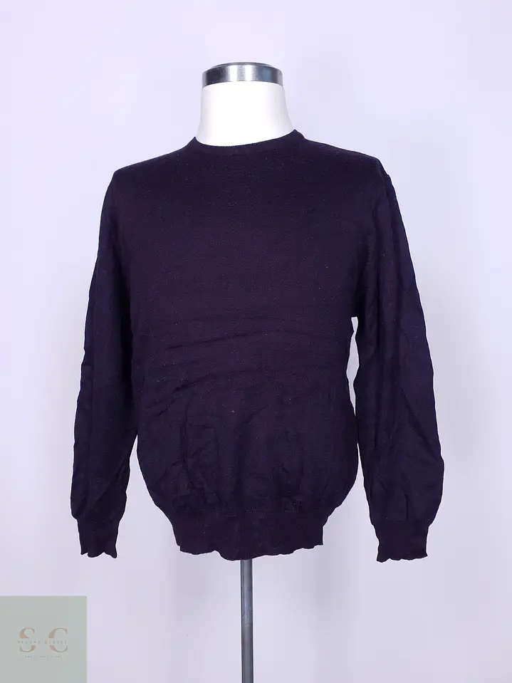 Suéter Cuello Redondo de Lana Merino Sail Club Talla LXL 2
