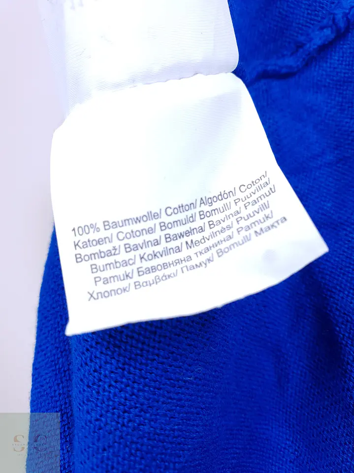 Suéter de Algodón Cuello Redondo Azul Rey s.Oliver Talla LXL 4