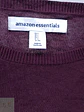 Suéter Liviano Cuello Redondo Burdeos Amazon Essentials Talla SM - Miniatura 3