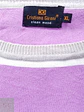 Suéter Tejido a Rayas en Algodón Cuello Redondo Cristiano Girani Talla ML - Miniatura 3