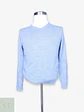 Suéter de Lana Merino y Cuello en V Apt.9 Celeste Talla S - Miniatura 1