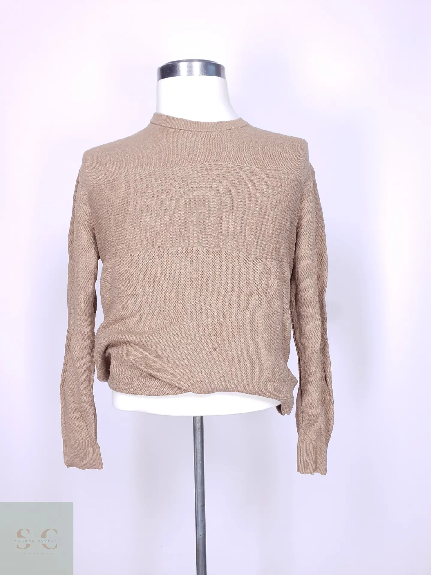 Suéter de Punto Texturizado Cuello Redondo Tom Tailor Talla L 2
