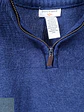 Suéter de Algodón Cuello Cierre Media Caña Dockers Azul Talla ML - Miniatura 4