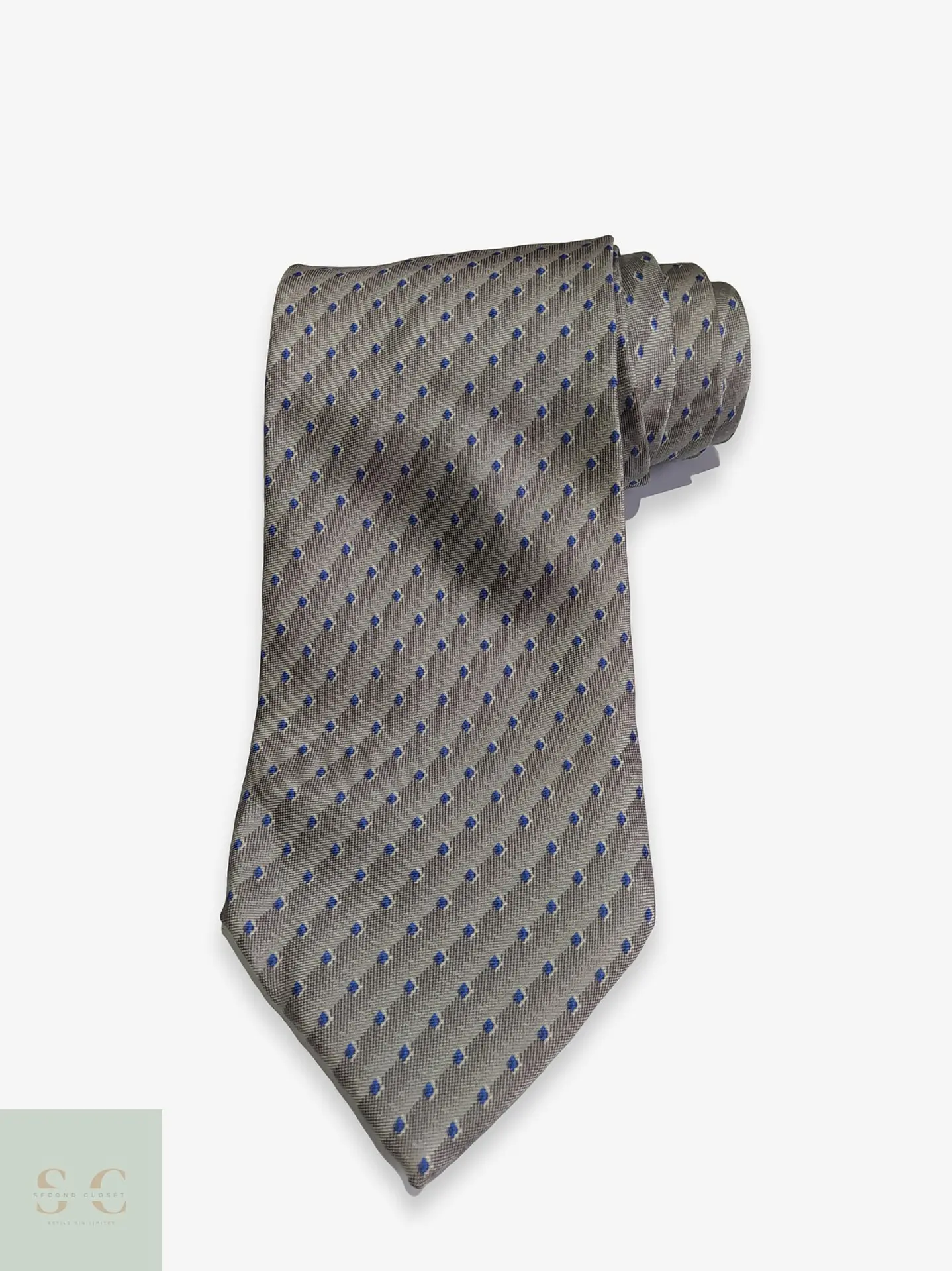 Corbata de Seda Jacquard Micropatrón Theo Kölln 1