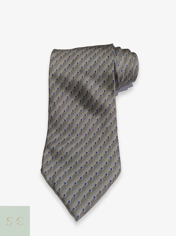 Corbata de Seda Jacquard Micropatrón Theo Kölln 1