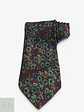 Corbata de Seda Italiana con Estampado Floral Angelo - Miniatura 1