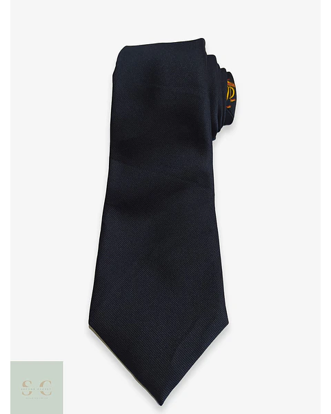 Corbata Azul Marino Vintage Anglo-Continental 'CMB Antwerpen'