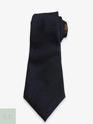 Corbata Azul Marino Vintage Anglo-Continental 'CMB Antwerpen'
