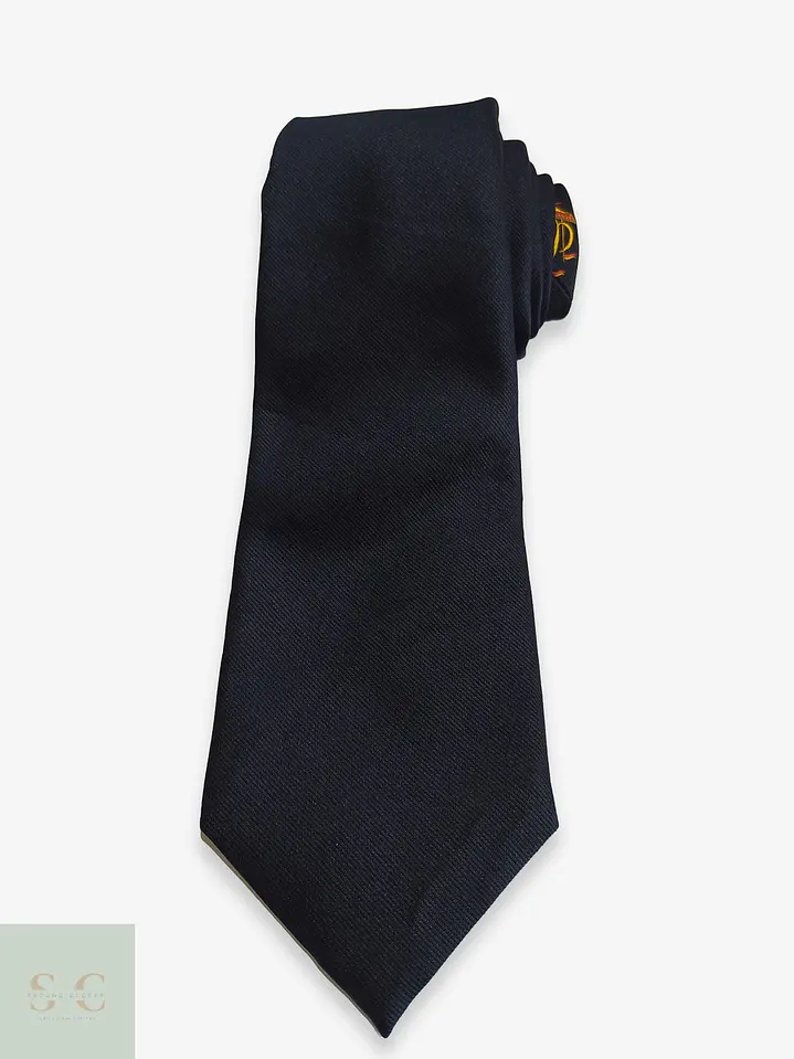 Corbata Azul Marino Vintage Anglo-Continental 'CMB Antwerpen' 1